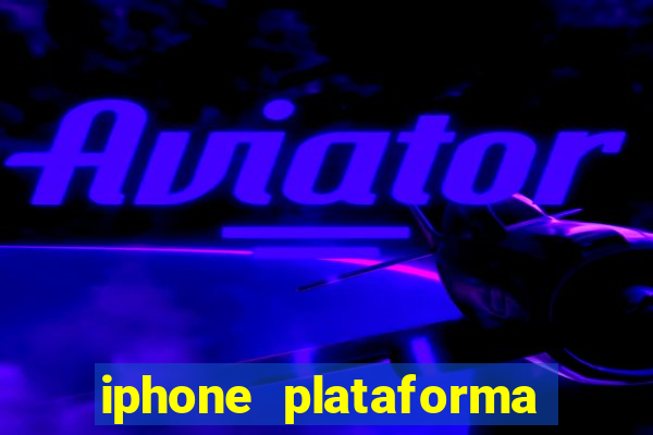 iphone plataforma de jogos